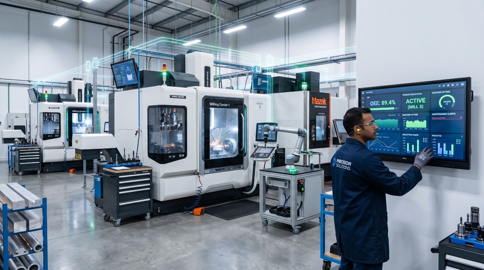 Industry 4.0 for Machine Shops