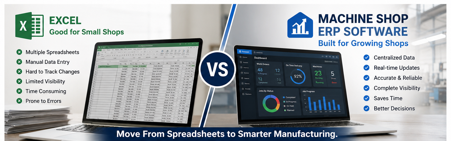 Excel alternatives for manufacturing
